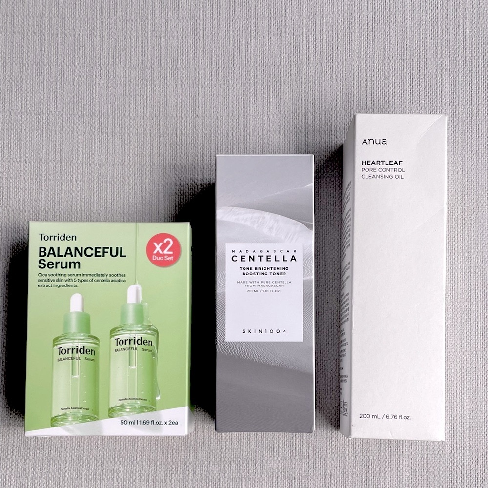 Korean beauty skincare bundle